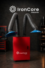 Odciąg spawalniczy IronCore 3kW- dwustanowiskowy